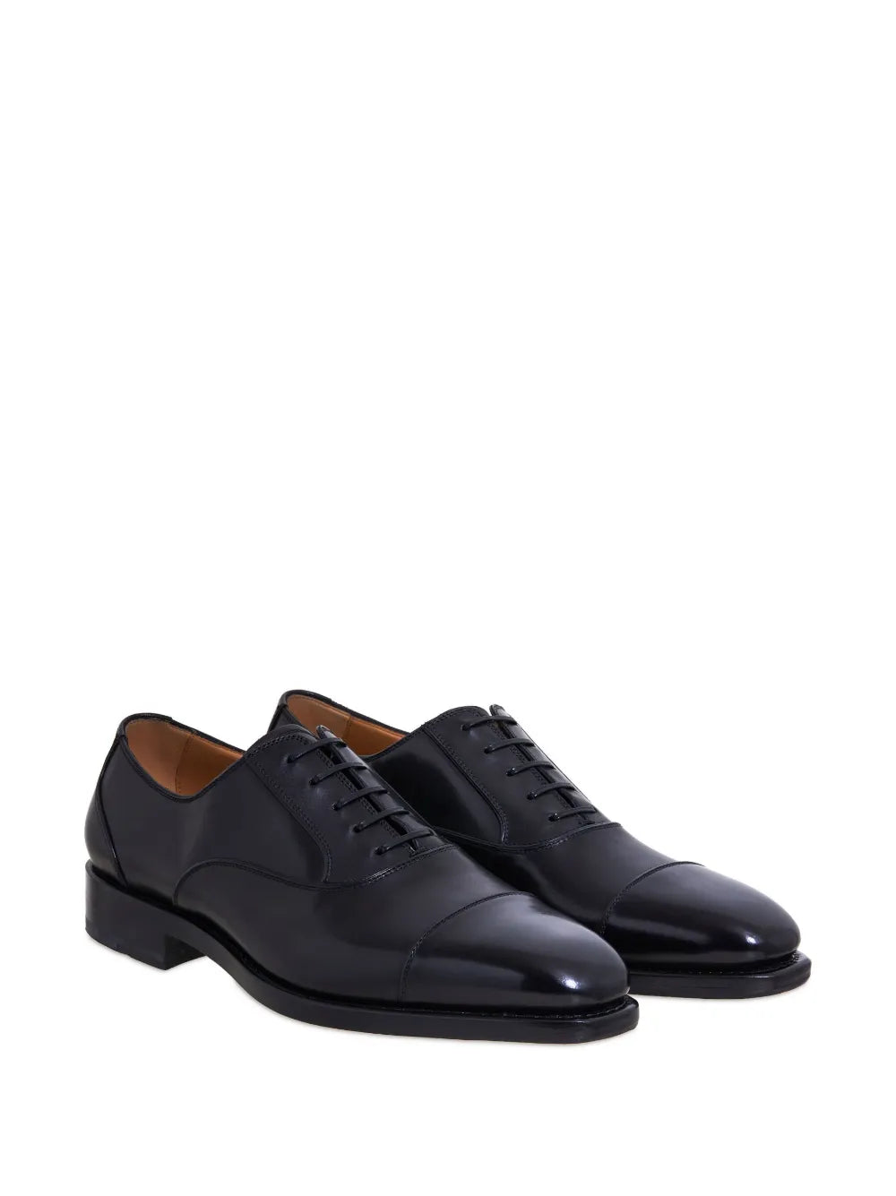 Ferragamo tonal-toecap leather oxford shoes