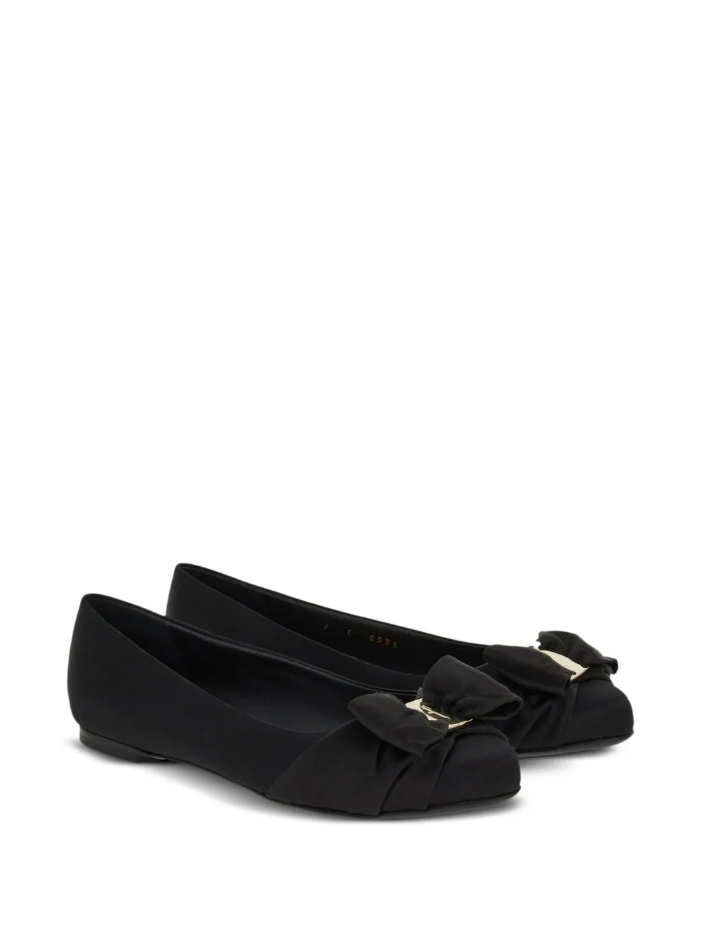 Ferragamo Vara bow-detailing leather ballerinas 
