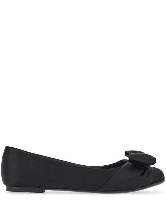 Ferragamo Vara bow-detailing leather ballerinas 
