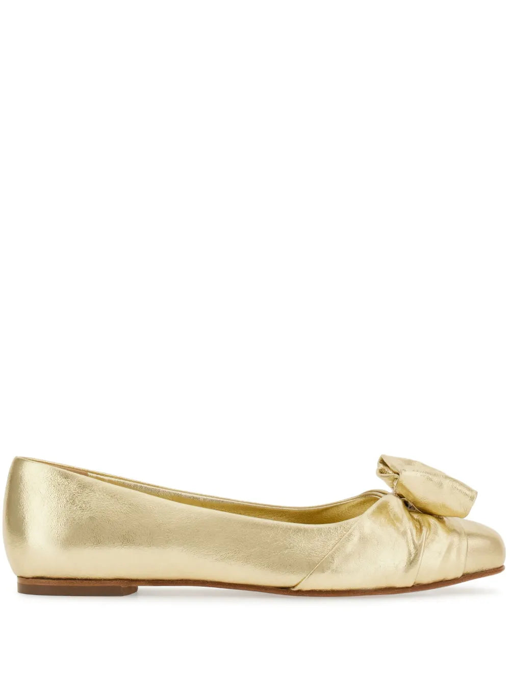 Ferragamo Vara bow-detail ballerina shoes