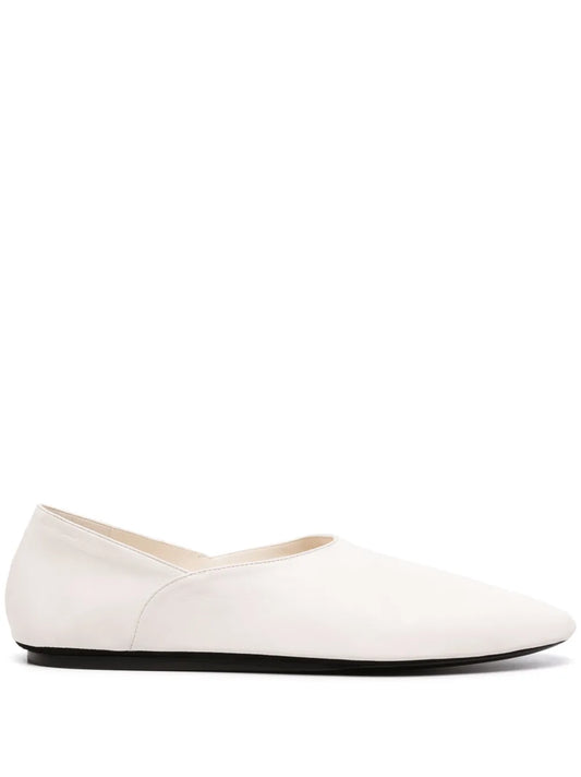 Jil Sander two-panel leather ballerina flats
