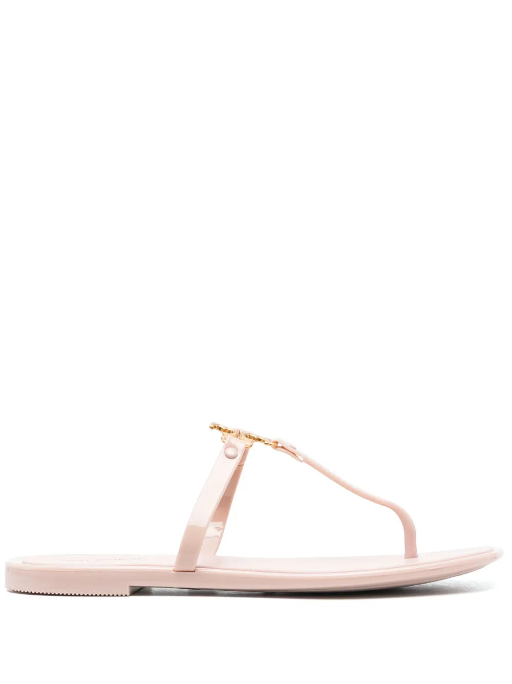 Tory Burch Roxane Jelly logo-plaque slides