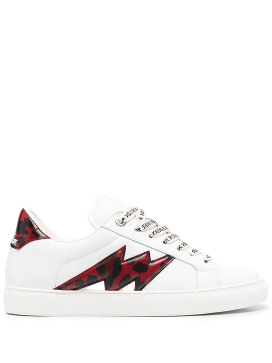 Zadig&Voltaire La Flash leather sneakers