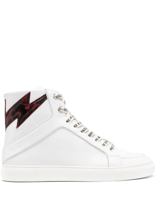 Zadig&Voltaire High Flash leather sneakers