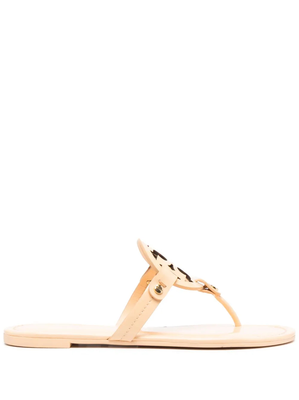 Tory Burch Miller cut-out leather flip-flops