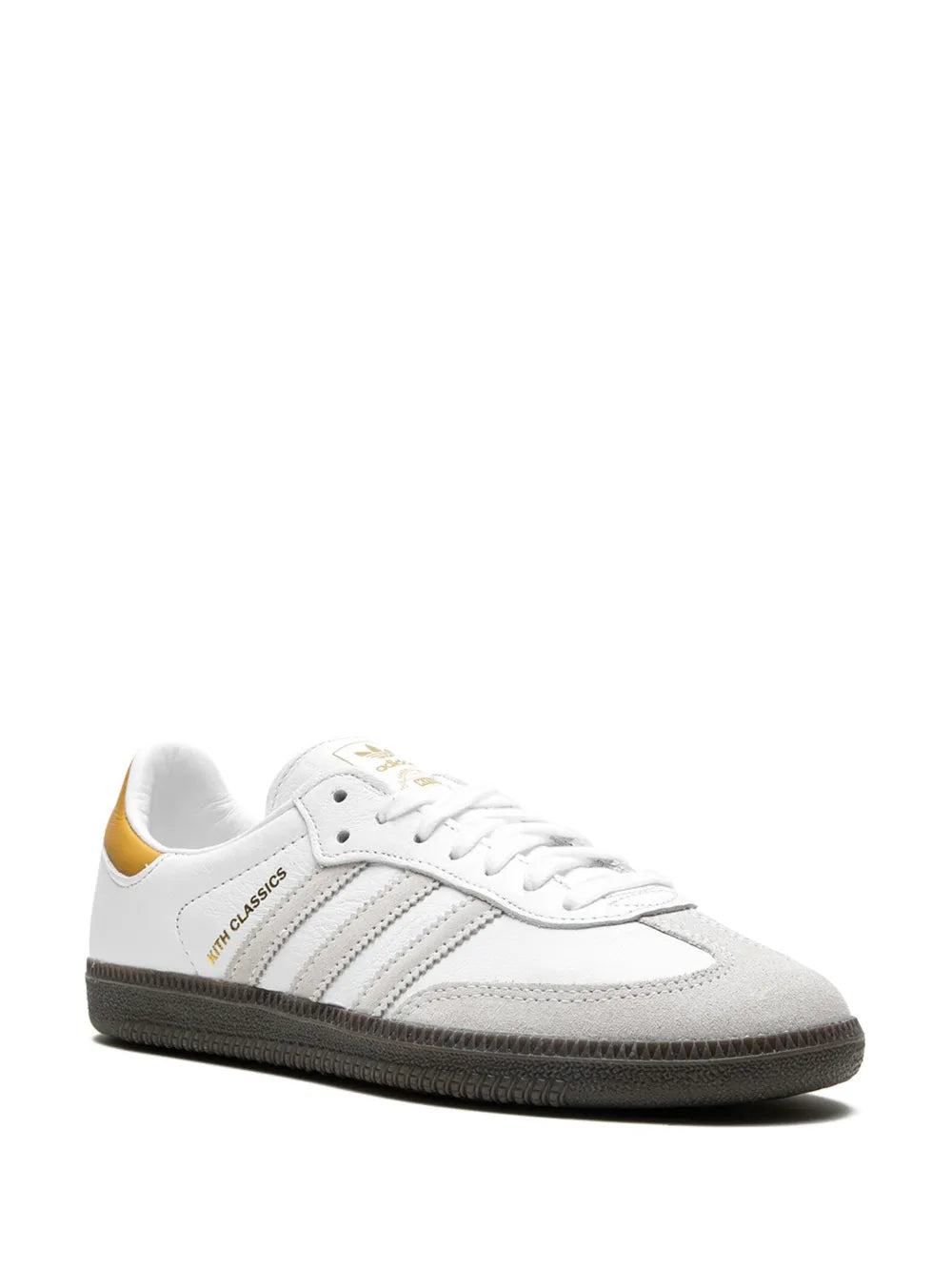 adidas x Kith Samba “White/Grey/Gold” sneakers