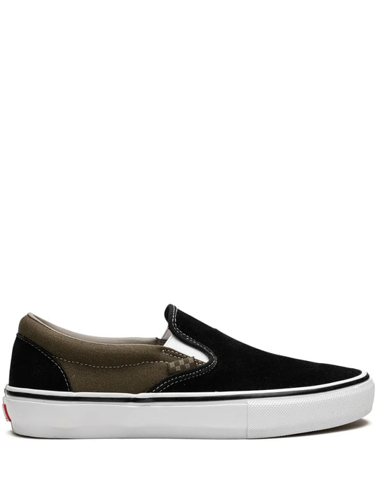 Vans Skate Slip-On "Black/Olive" sneakers