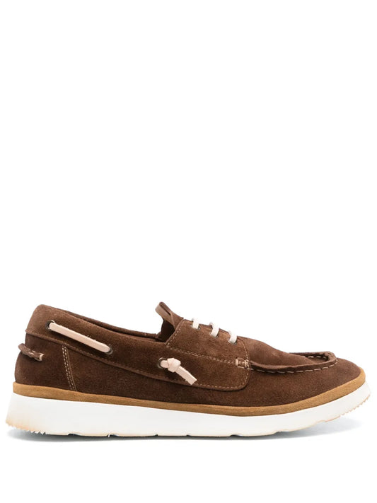 Moma lace-up boat shoes