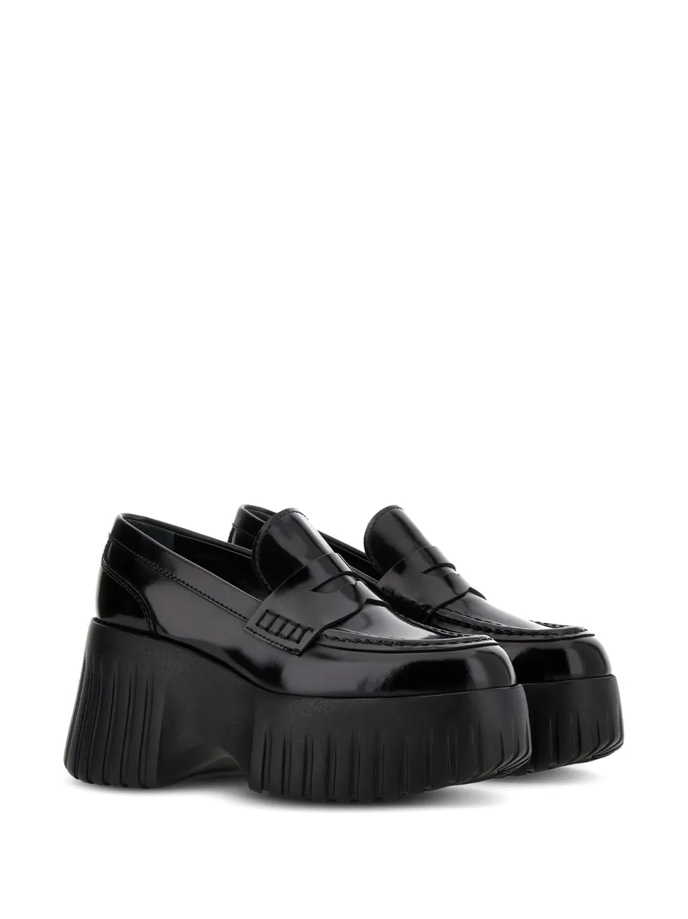 Hogan H-Stripes platform loafers
