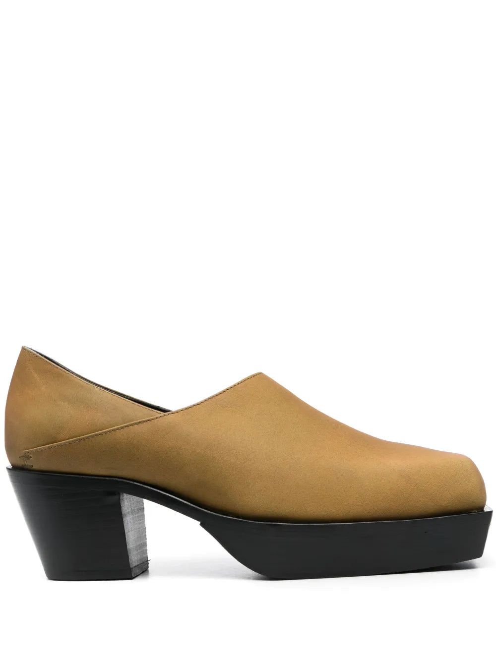 Eckhaus Latta 60mm square-toe cowboy clogs