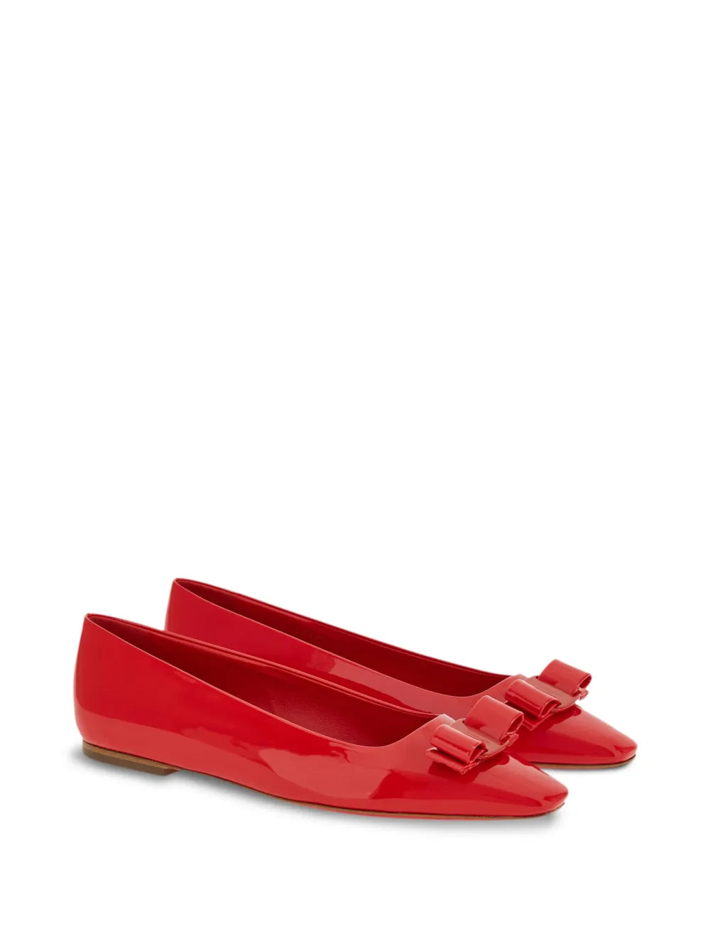Ferragamo Vara bow-detail ballerina shoes