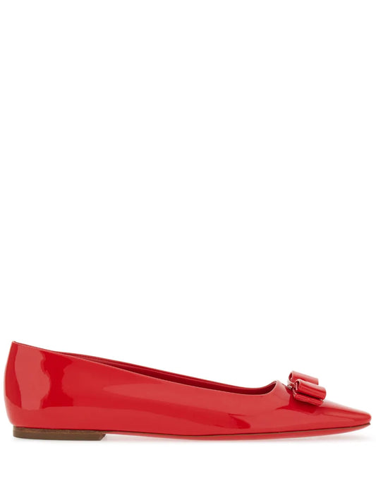 Ferragamo Vara bow-detail ballerina shoes