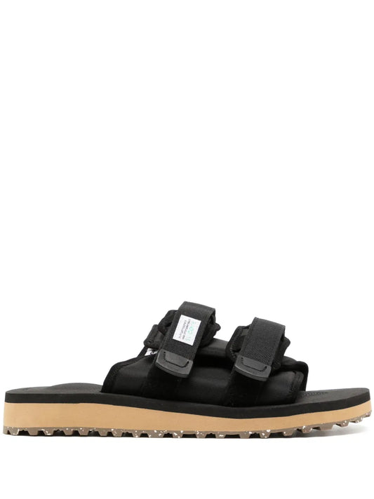 Suicoke Moto logo-patch slides 