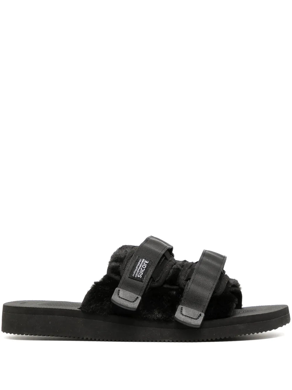 Suicoke Moto logo-patch slides