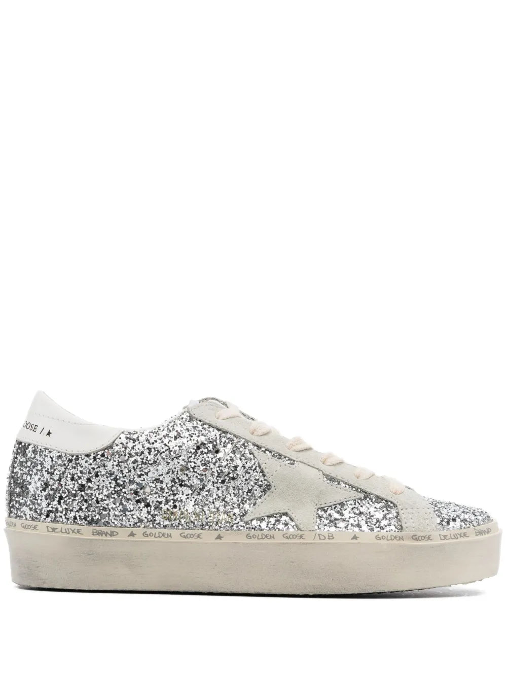 Golden Goose Hi-Star glitter sneakers