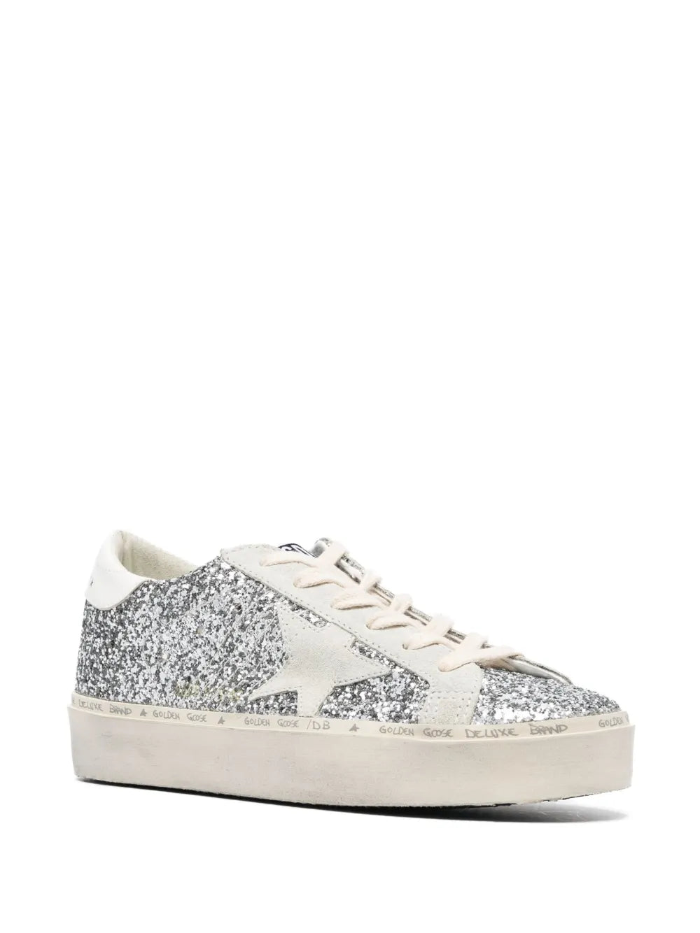 Golden Goose Hi-Star glitter sneakers