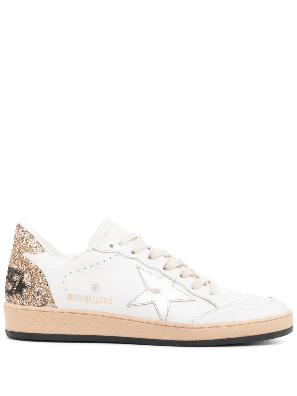 Golden Goose Ball-Star glitter low-top sneakers