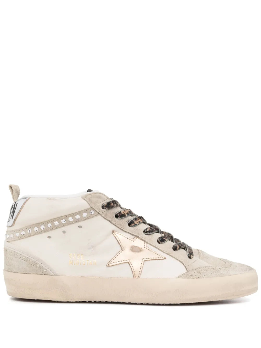 Golden Goose Mid Star crystal-detailed sneakers