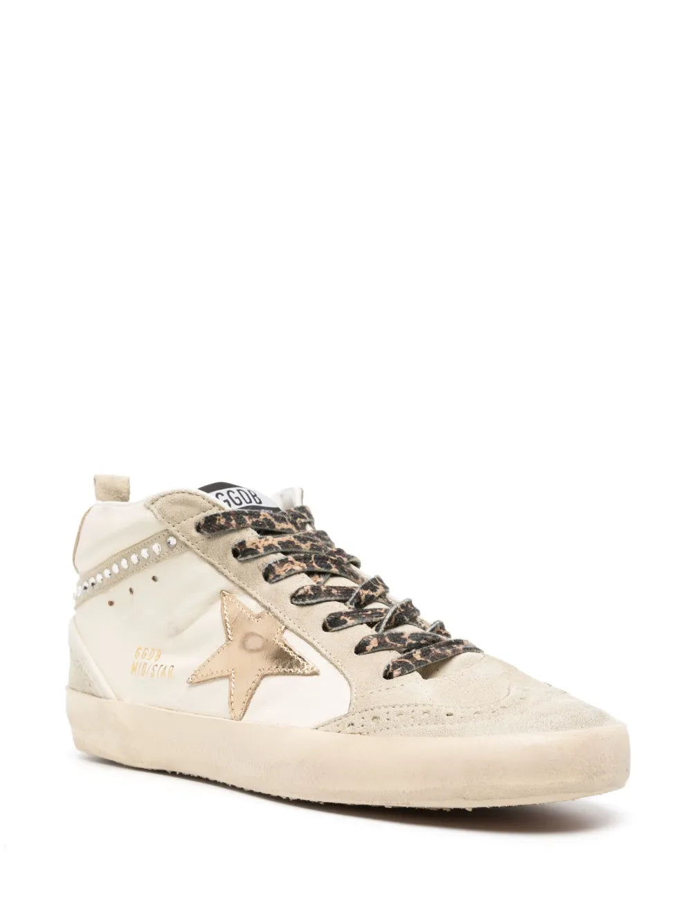 Golden Goose Mid Star crystal-detailed sneakers