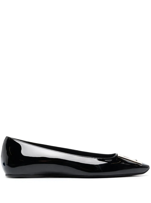 Roger Vivier high-shine finish ballerina shoes
