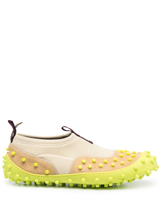 Sunnei 1000Chiodi suede slip-on sneakers