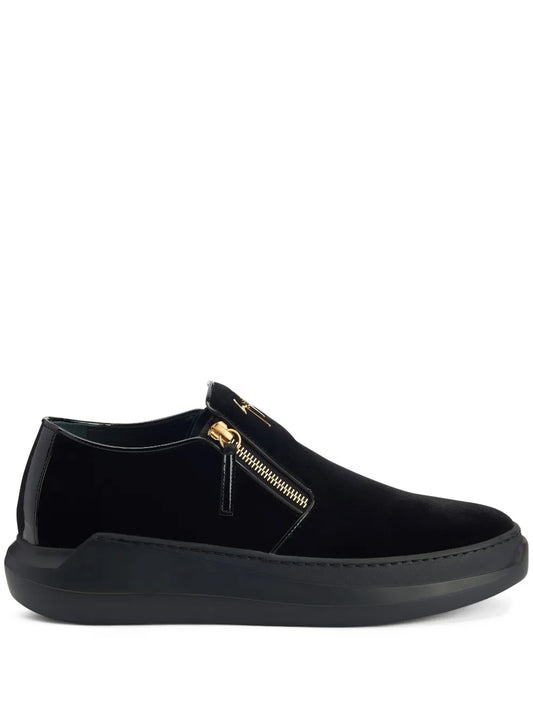 Giuseppe Zanotti Conley velvet slippers