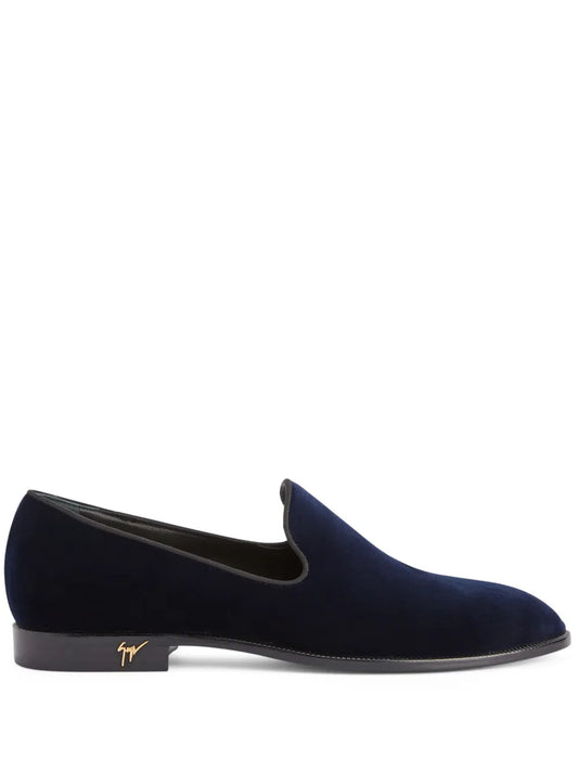 Giuseppe Zanotti Gatien velvet-effect loafers