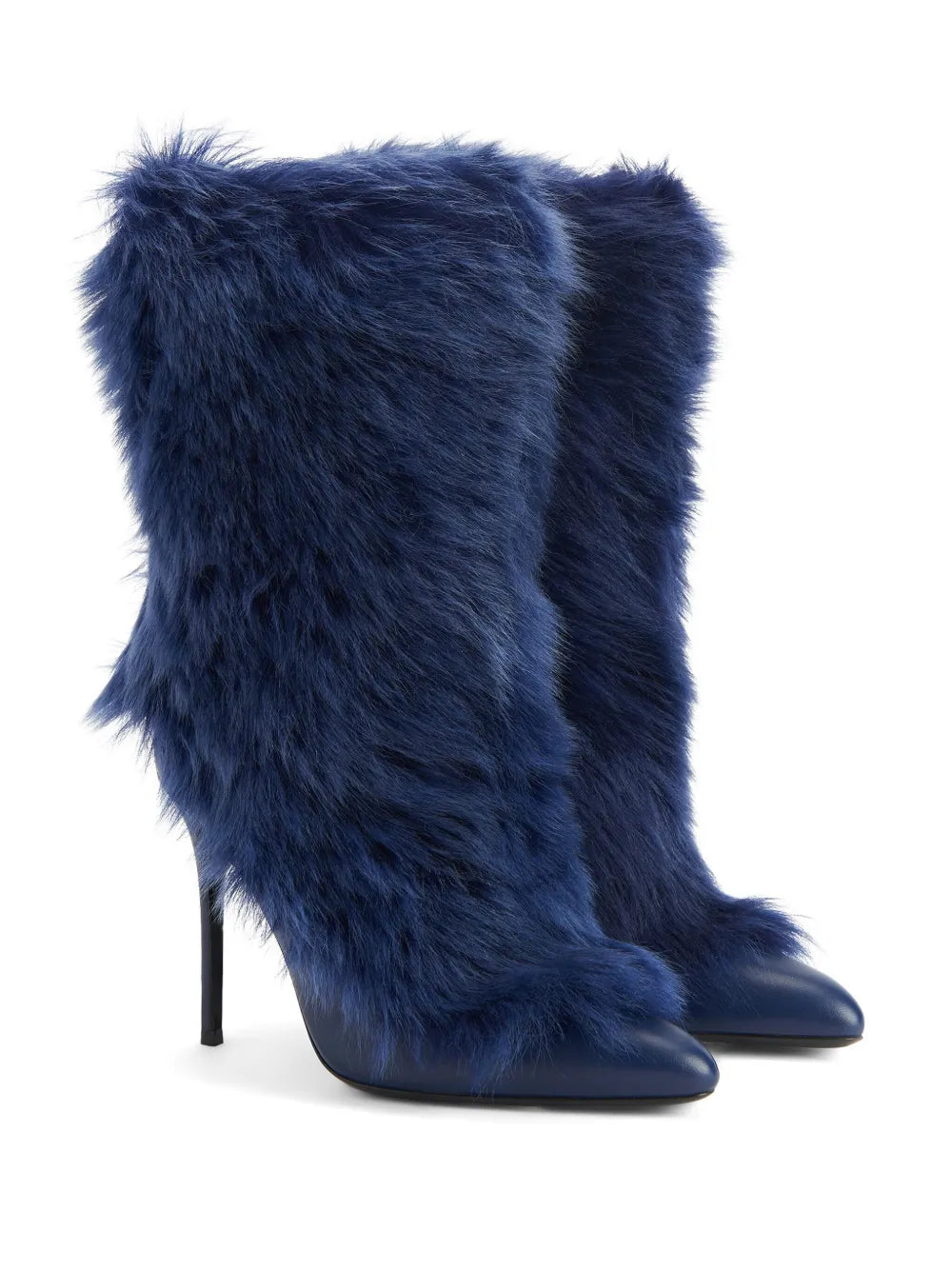 Giuseppe Zanotti Micole 105mm shearling boots