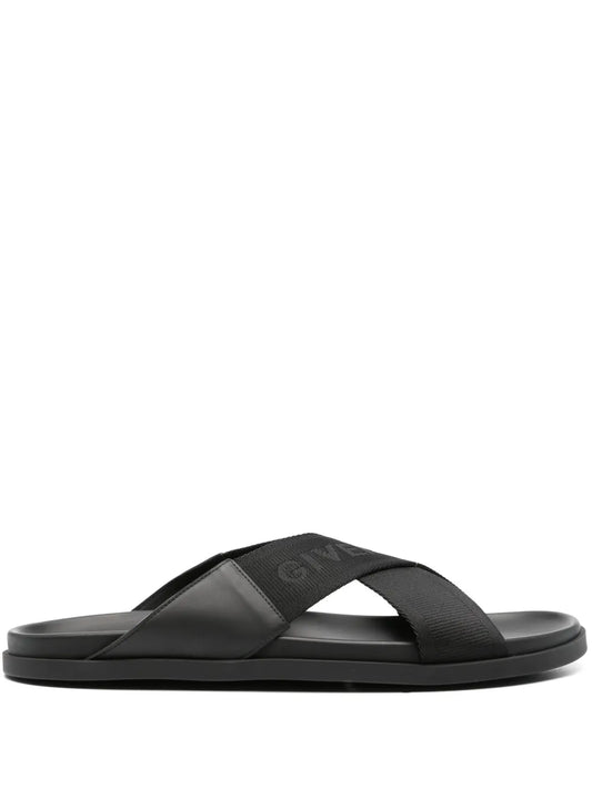 Givenchy G Plage crossover-strap sandals