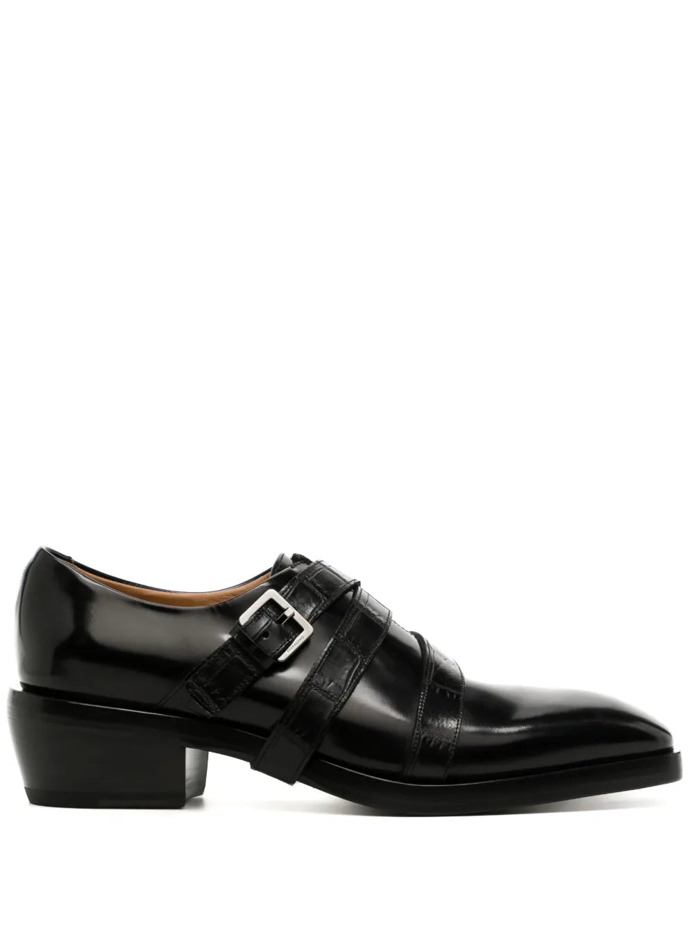 Ferragamo 5mm buckle-detail leather Oxfords