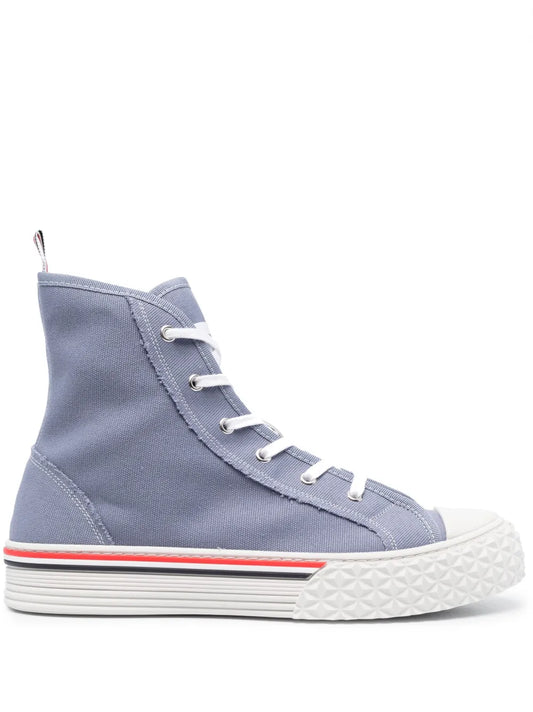 Thom Browne RWB-stripe high-top sneakers