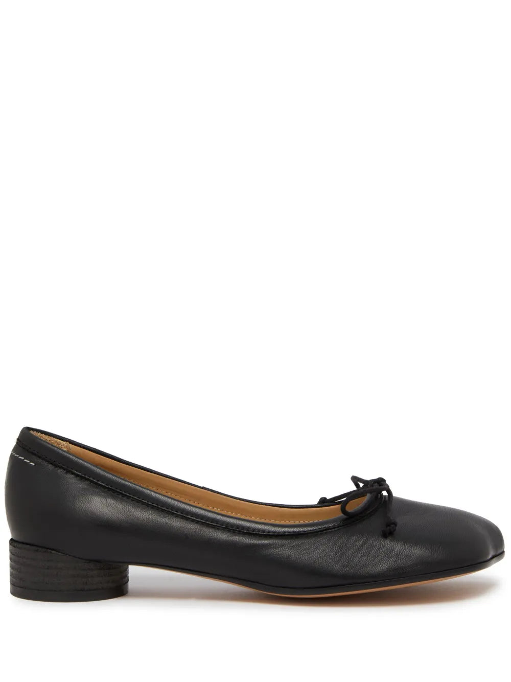 MM6 Maison Margiela Anatomic leather ballerina shoes
