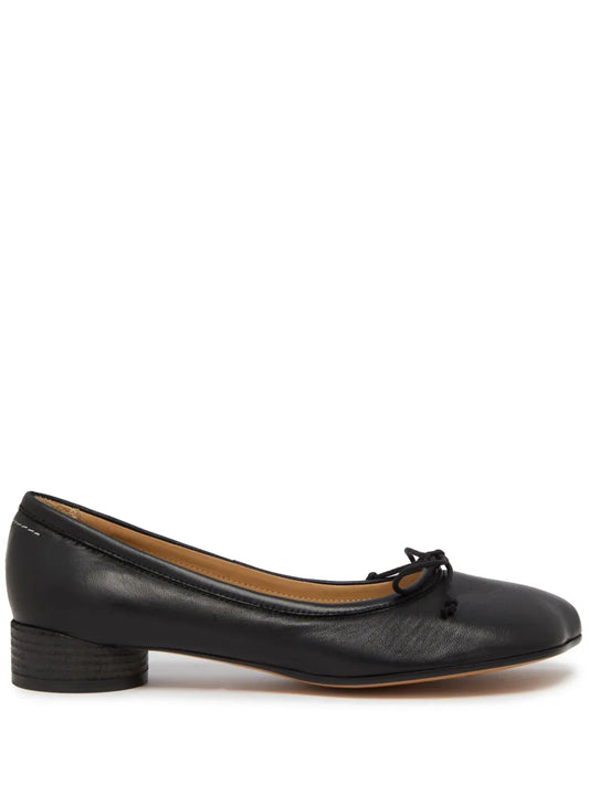 MM6 Maison Margiela Anatomic leather ballerina shoes