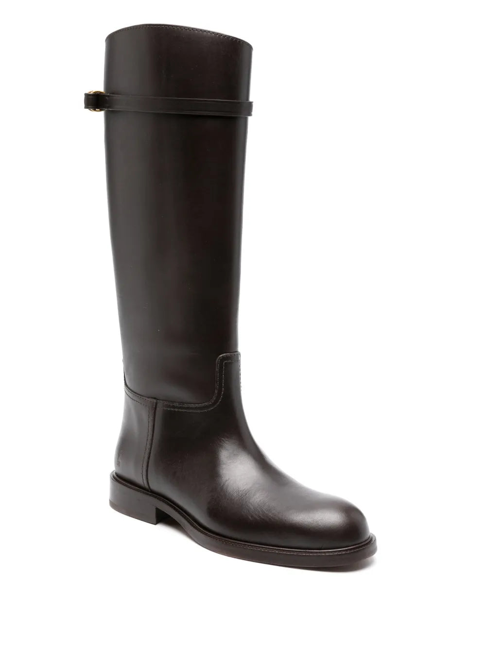 Polo Ralph Lauren Polo-Pony-motif leather boots