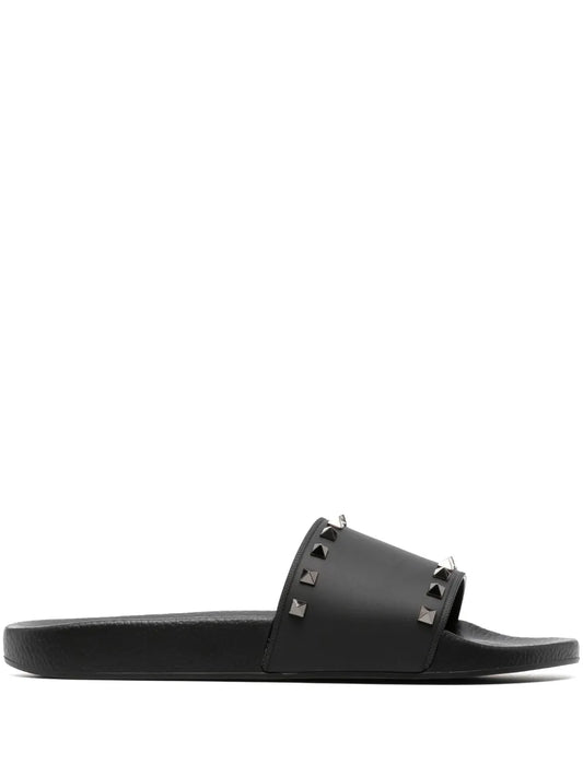 Valentino Garavani Rockstud slide sandals	
