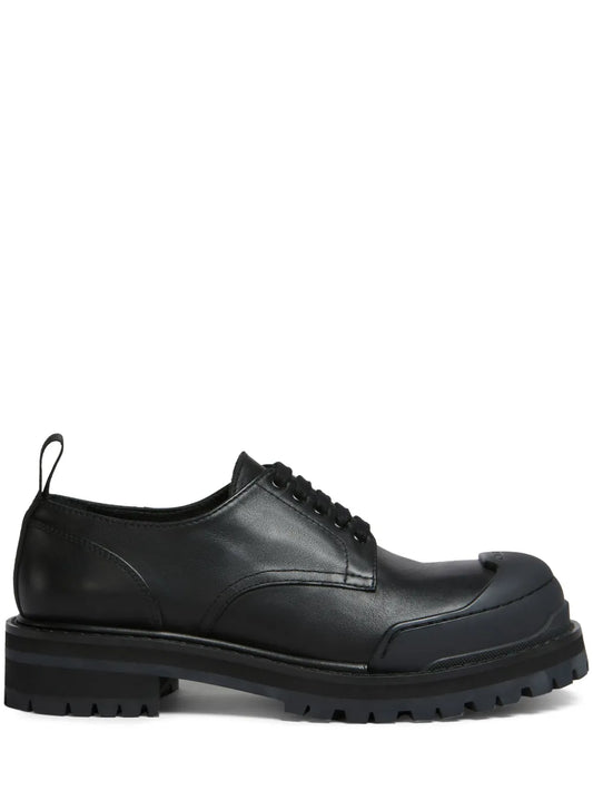 Marni Dada Army leather derby shoes