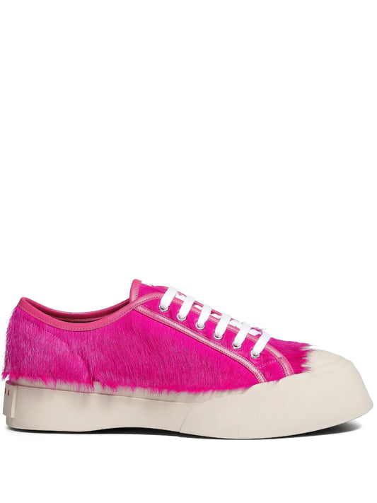 Marni Pablo calf-hair lace-up sneakers