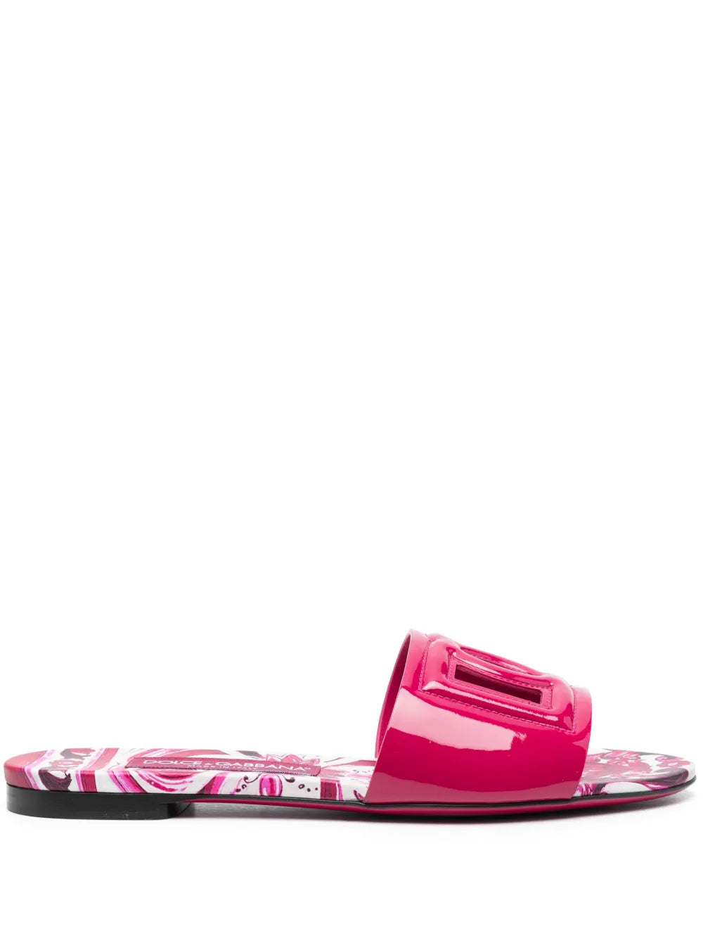 Dolce & Gabbana DG-logo flat slides