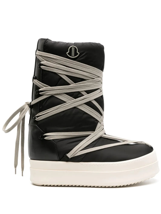 Moncler + Rick Owens Bigrocks padded boots
