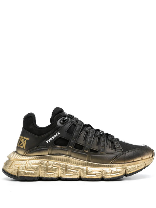 Versace Trigreca leather sneakers	