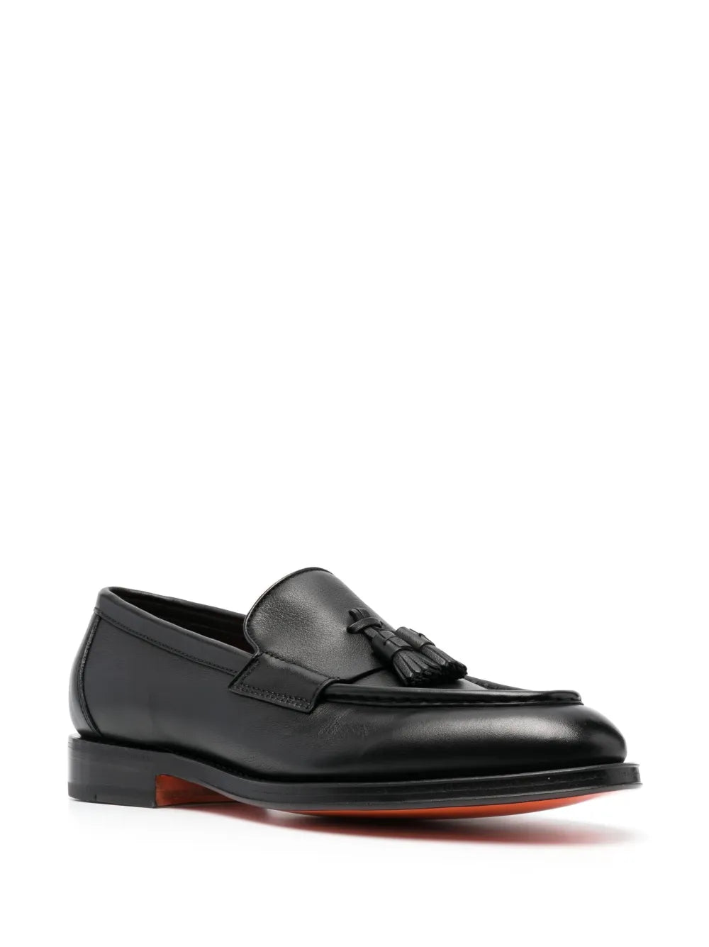 Santoni tassel-detail leather loafers