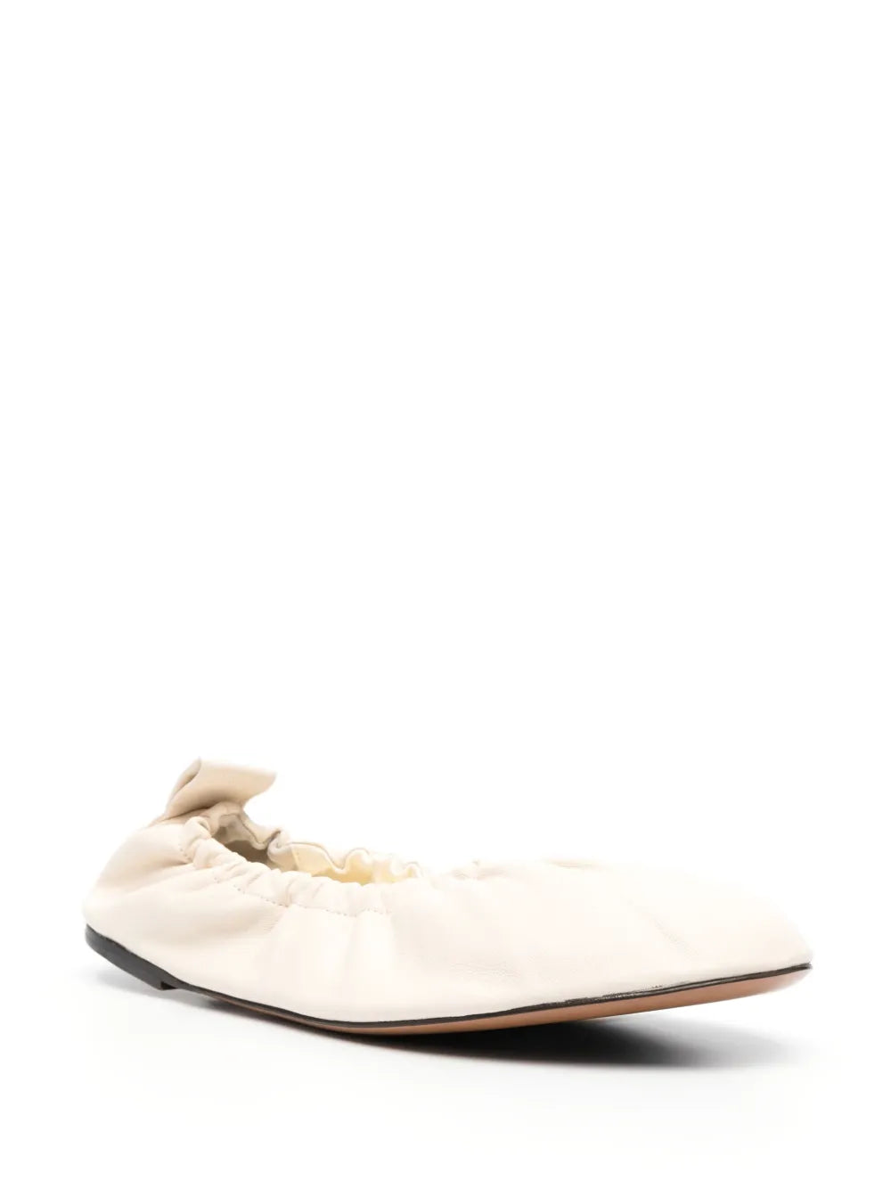 The Row Glove leather ballerinas