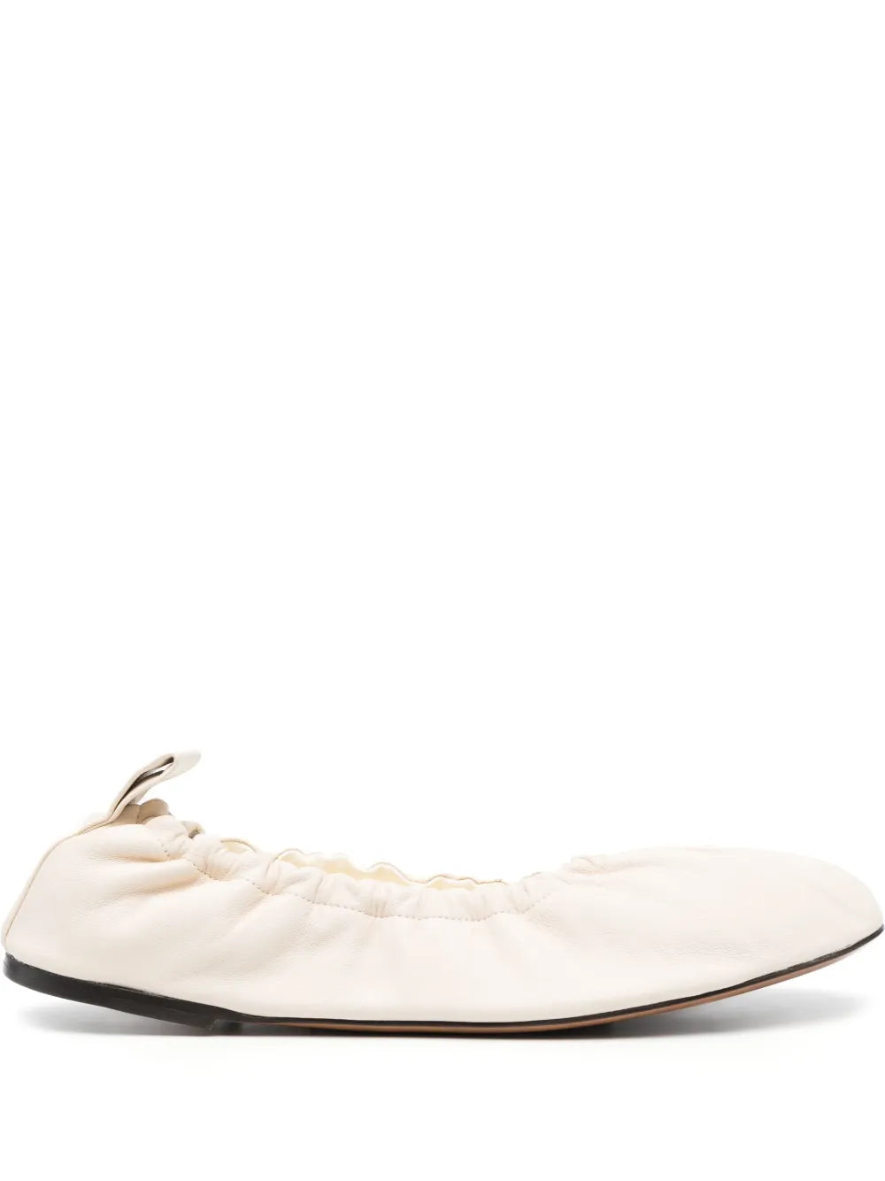 The Row Glove leather ballerinas