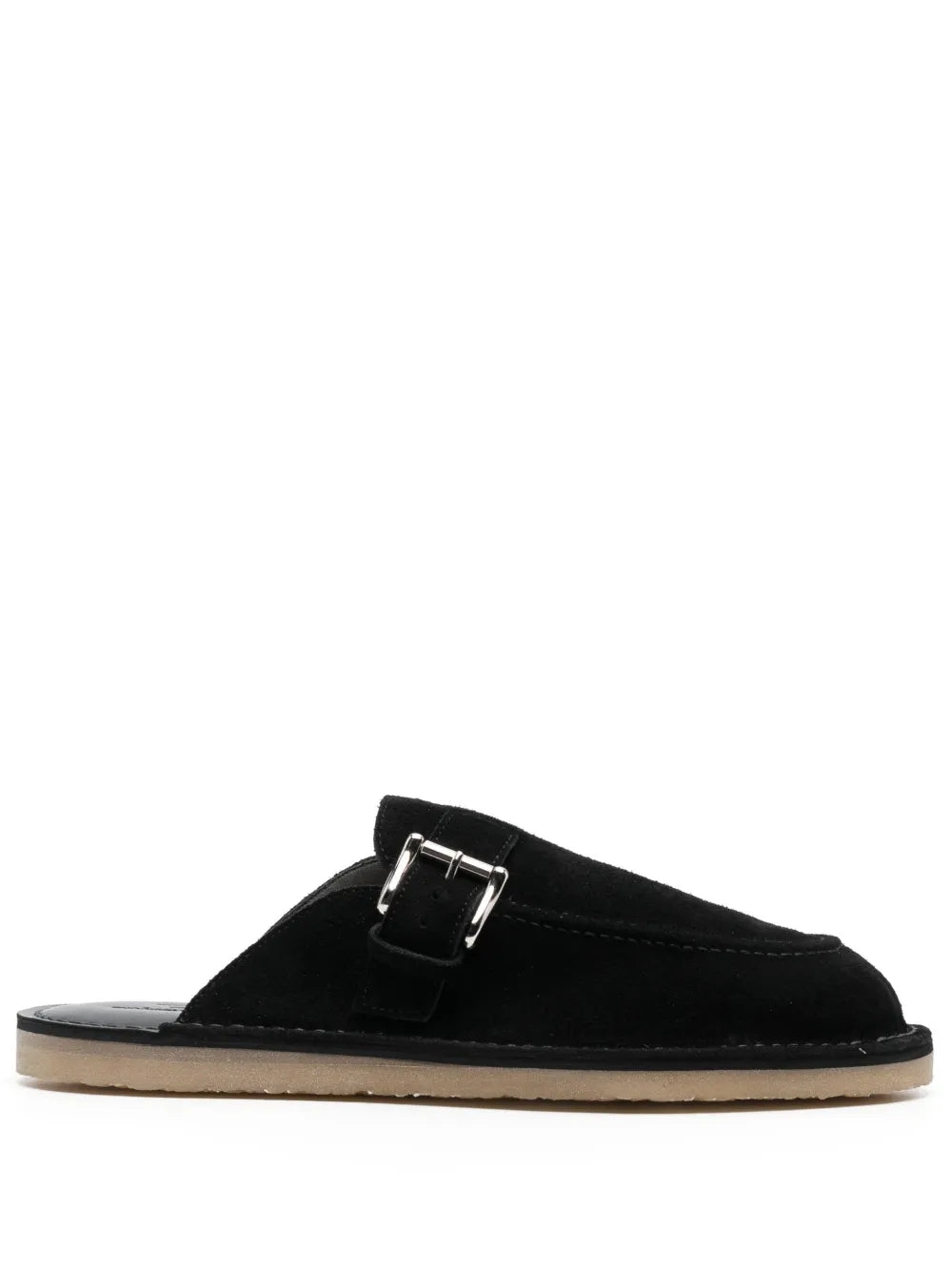 Comme des Garçons Homme buckle-fastening suede slides