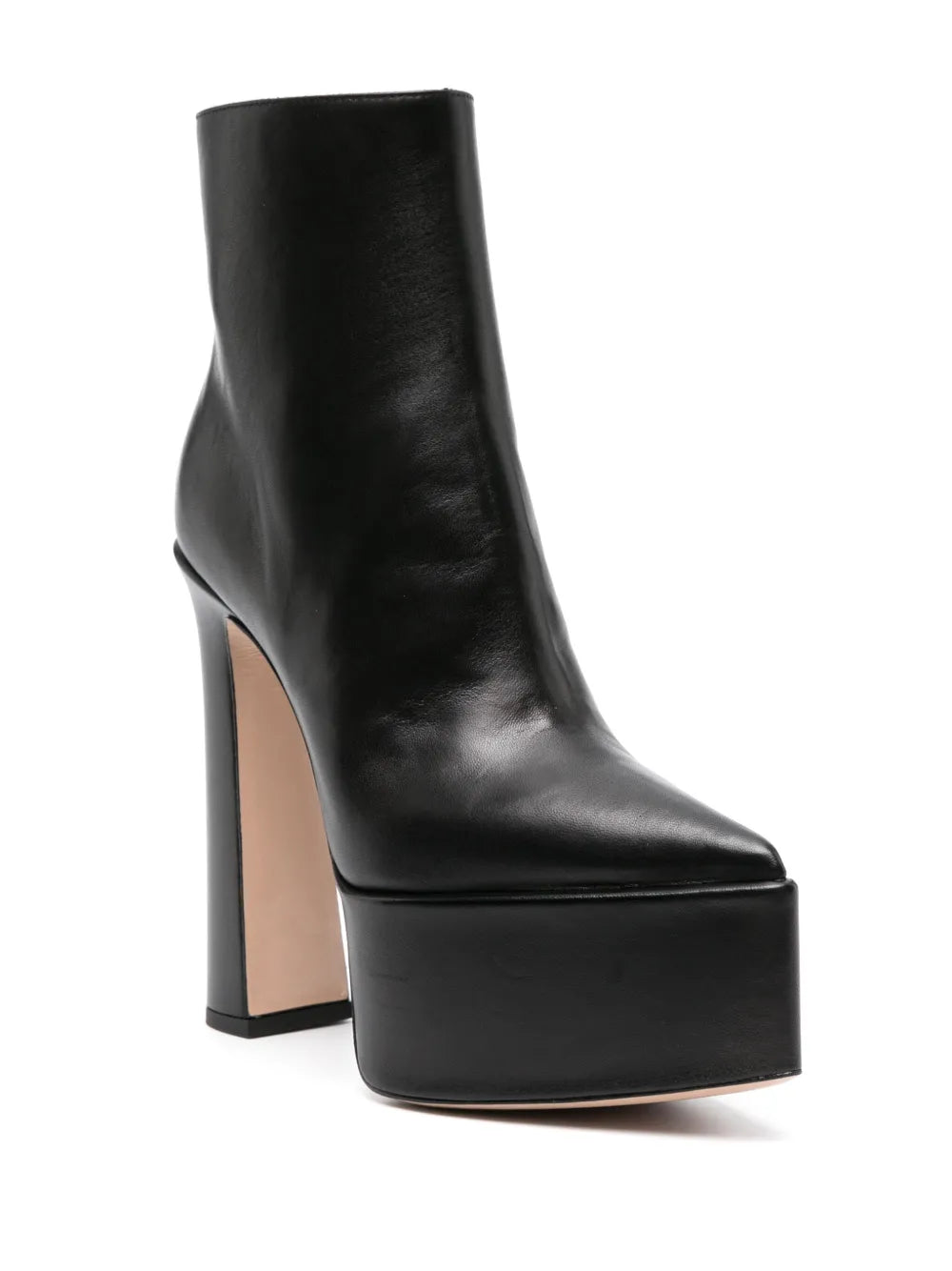 Le Silla Nina 170mm platform leather boots