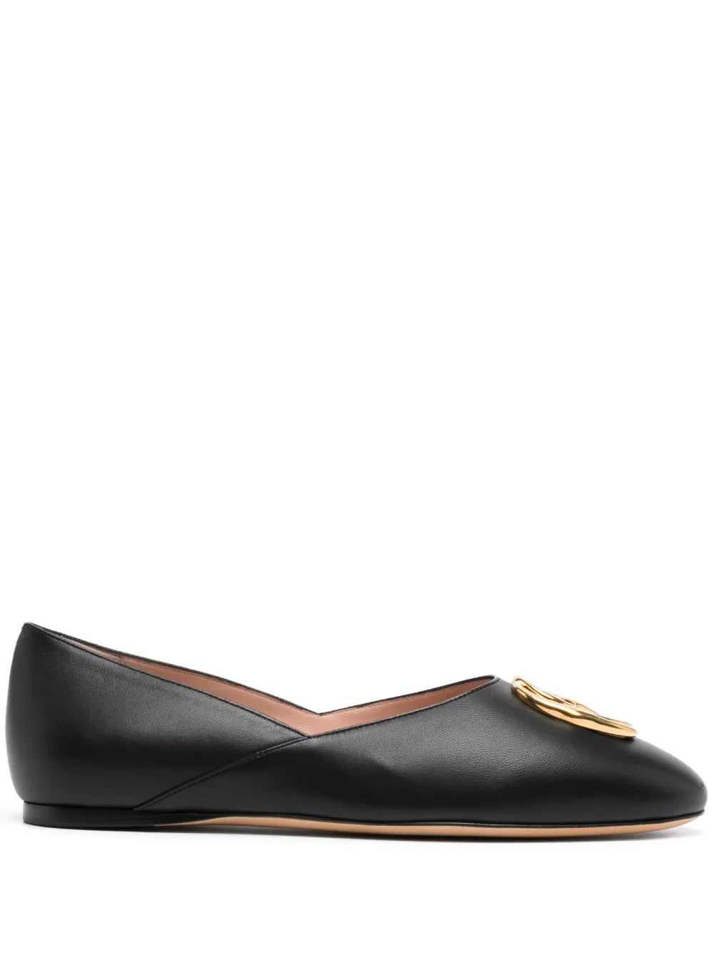 Bally Gerry leather ballerina shoes
