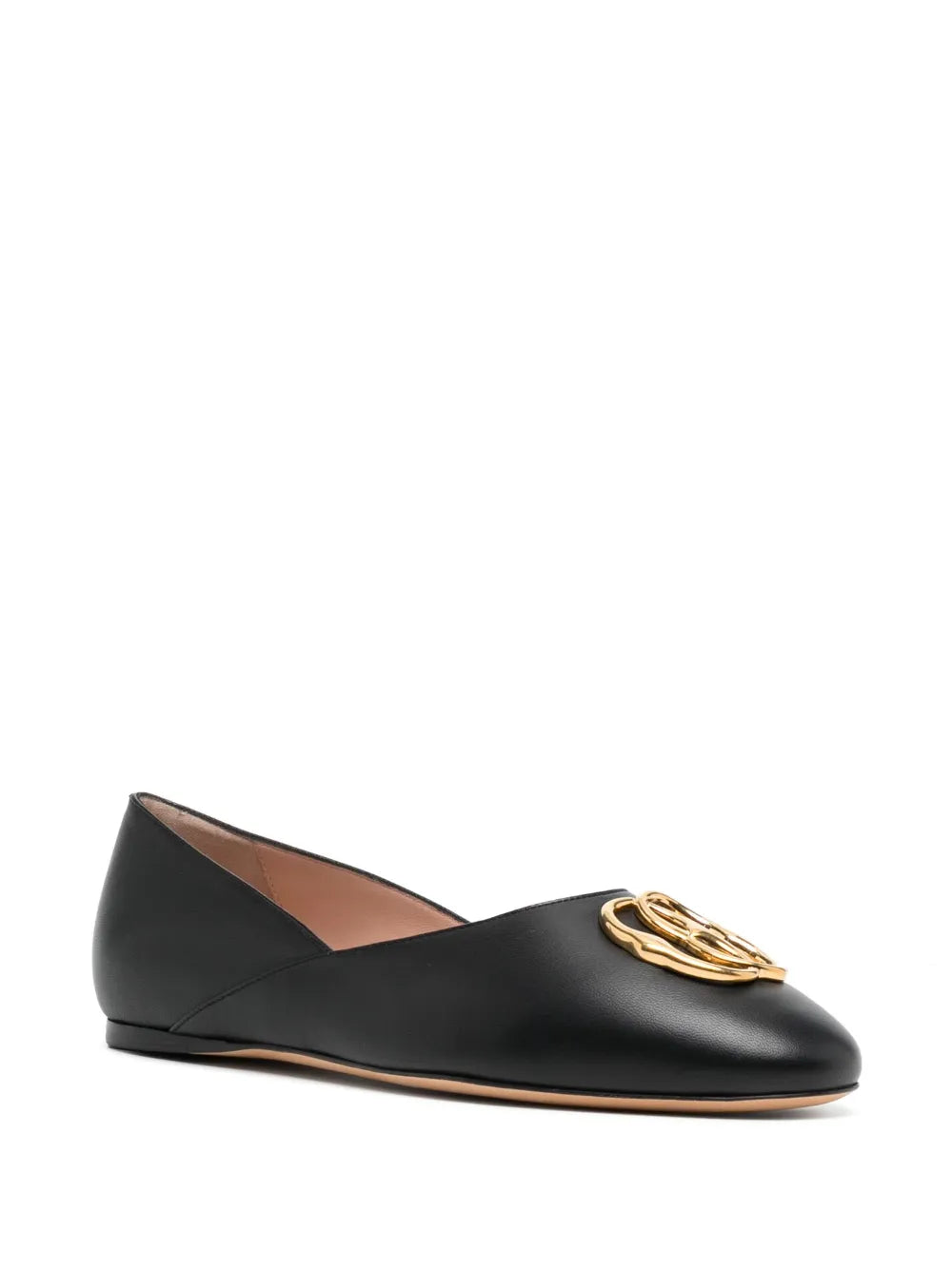 Bally Gerry leather ballerina shoes