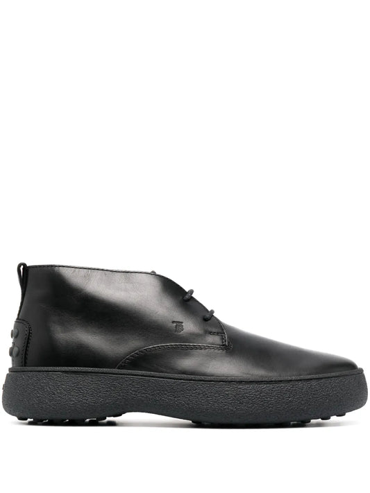 Tod's W. G. Desert leather boots
