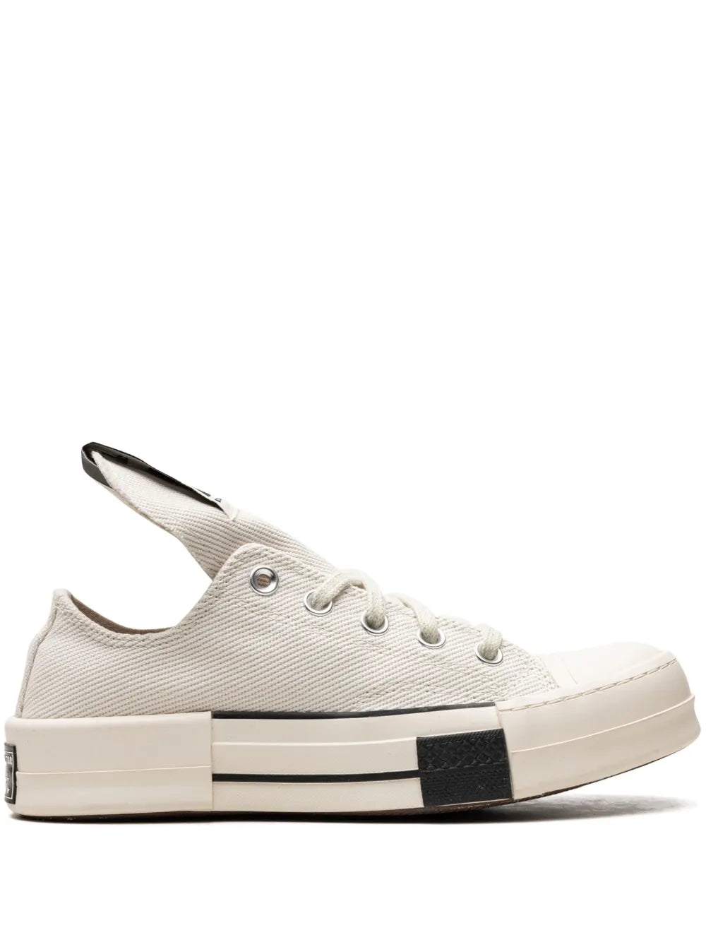 Converse DRKSTAR OX "Rick Owens DRKSHDW - Egret" sneakers