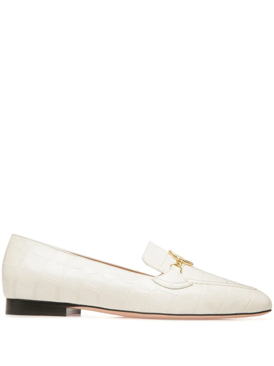 Bally O'Brien crocodile-embossed loafers